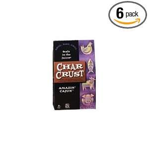Char Crust Dry Rubs Amazin Cajun, 4 Ounce (Pack of 6)  
