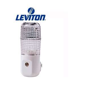 Leviton 48580 WHT LED Sensor Nightlight White LED   White 