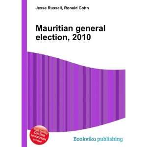  Mauritian general election, 2010 Ronald Cohn Jesse 