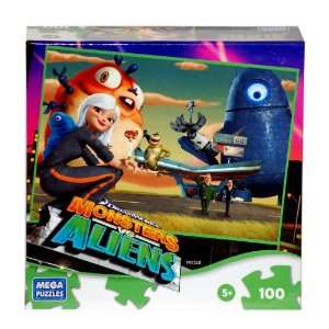  Dreamworks Monsters Vs Aliens Monster Pit Stop 100 Piece 