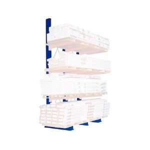 Extra Heavy Duty Cantilever Rack 20 Single Sided Upright & Base   for 