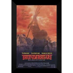  Thunderheart 27x40 FRAMED Movie Poster   Style B   1992 