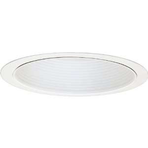   Lighting P8031 28 Baffle Trim UL/CUL Listed For Damp Locations, White