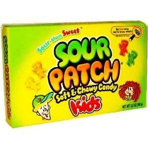 Sour Patch Kids Box 3.5 oz. (Pack of 12)  Grocery 