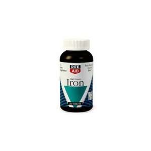  Rite Aid High Potency Iron, 27mg, Tablets 250 ea Health 