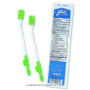 Single Use Suction Swab System with Perox A Mint Solution (1 BOX, 100 