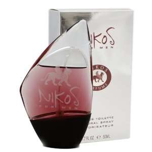  NIKOS Cologne. EAU DE TOILETTE SPRAY 1.7 oz / 50 ml By Nikos 