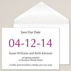  Exclusively Weddings The Big Day Save the Date Wedding 