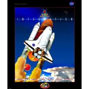  STS 123 Mission Poster Poster (20.00 x 24.00)