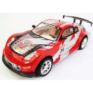 10 Scale BIG Size Super Race GT 350Z Race Car with Tons of Lights 