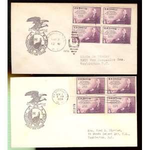  737 Baston (16) 2 covers First Day Cover; Mothers Day 