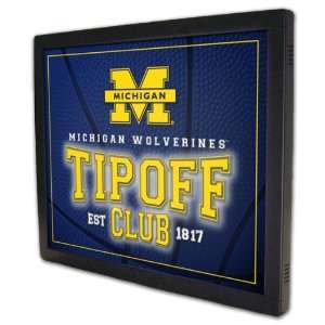  Michigan Wolverines Tipoff Club Backlit Team Panel Sports 