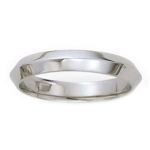   ROSINA Womens 3/8 Carat Diamond 14k White Gold Wedding Ring