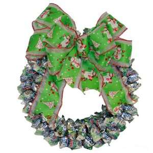 Mint 3 Musketeers Candy Wreath   Limited Edition  Grocery 