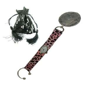  Purse Hanger and Watch for Casino Game Tables, Pink Cougar 