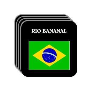  Brazil   RIO BANANAL Set of 4 Mini Mousepad Coasters 