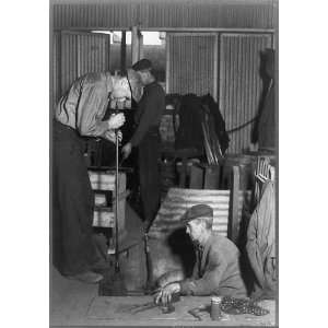   Millville, NJ, 1937.T.C. Wheaton Company,glassblowing