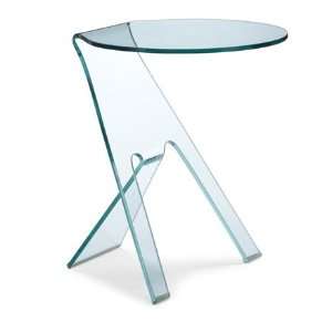  Cut Glass Accent Table