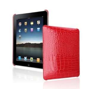  Crocodile Case with Screen Protector for iPad  Red Cell 