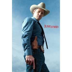  Justified Poster 2ftx3ft