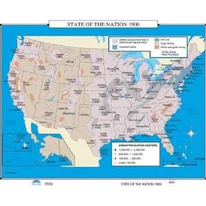  Universal Map 30140 U.S. History Wall Maps   State of the 