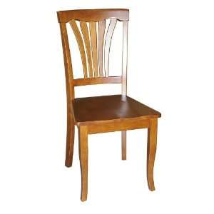  Wooden Imports AVON11 WC SABR 2 Avon Chair with Wood Seat 