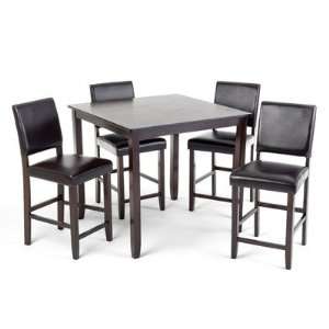  Lofts Counter Height Gathering Table in Dark Chocolate 