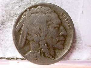 1926 S VG BUFFALO 5c NICKEL ID#A726  