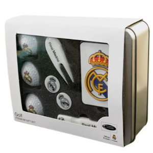  Real Madrid FC. Premium Golf Tin Set