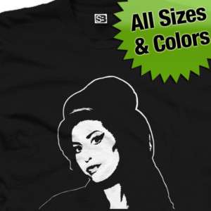 Amy Winehouse Tribute Memorial RIP Dead T Shirt SM   5X  
