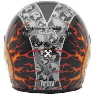    Sparx FC 07 Graphics Helmet Gunmetal XS XF84 3490 Automotive
