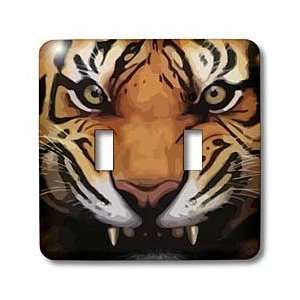 Susan Brown Designs Animal Themes   Eye of the Tiger   Light Switch 