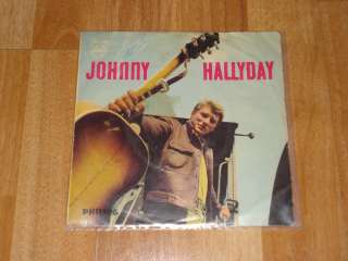 JOHNNY HALLYDAY cheveux longs MONO TURKISH PRESSING 7 SINGLE 45 RPM w 