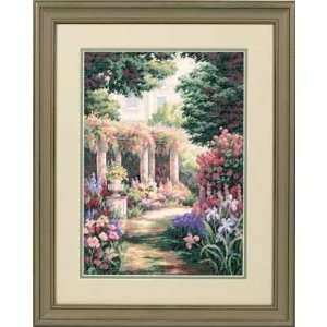  FLORAL RETREAT   Counted Cross Stitch Kit Arts, Crafts & Sewing