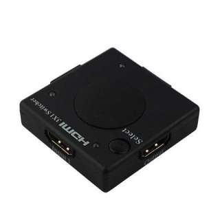 Fosmon 3 port Audio Video Ultra Mini Hdmi Intelligent Auto Switch 