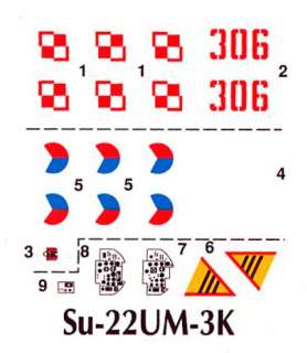 ZTS Plastyk 1/72 SU 22 UM 3K /Fitter G Czech/Polish  