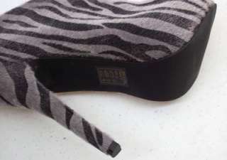 Breckelles Zebra Stilettos NWD Size 9  