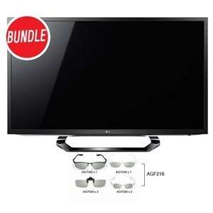   65 Inch 3D 1080p 120Hz Smart TV LED LCD HDTV Bundle Electronics