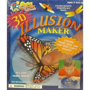  Slinky Science 3D Illusion Maker Create Bugs Toys & Games