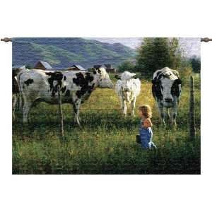   And the Cows Wall Hanging   26 x 34 Wall Hanging Patio, Lawn & Garden
