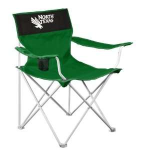  NCAA North Texas Mean Green Canvas Chair Sports 