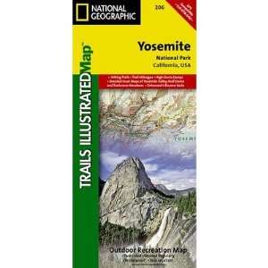  Yosemite National Park Map