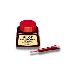  Refill Ink, w/ Dropper, 1 oz., Red Qty12