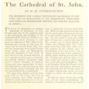    1902 Cathedral of St John the Divine New York City 