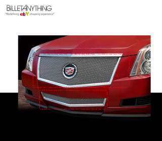 CADILLAC CTS FINE MESH CHROME GRILLE GRILL COMBO KIT  