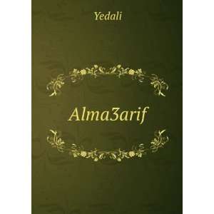  Alma3arif Yedali Books