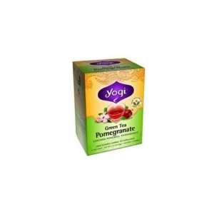 Yogi Organic Green Pomegranate Tea (3x16 Grocery & Gourmet Food