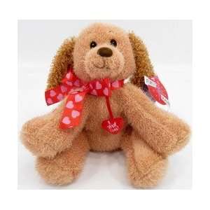  Dog love pup valentine 7 in sitting Toys & Games