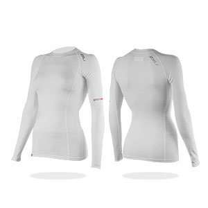  2XU Long Sleeve Compression Top Womens TTLarge White 
