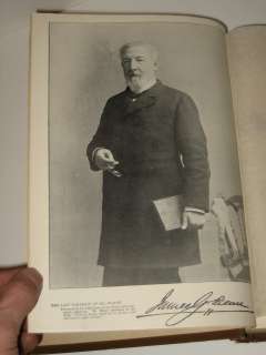 Ridpath JAMES G. BLAINE Life & Work Memorial Ed. 1893  